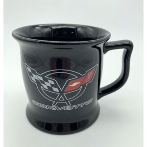 Corvette Racing Logo 10 oz Coffee Mug Cup Collectible Official GM & HTF